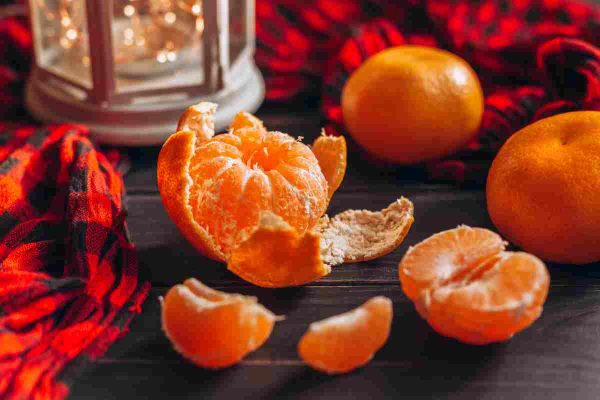 bucce di mandarino non vanno buttate